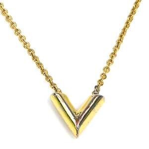 LOUIS VUITTON Gold Necklace